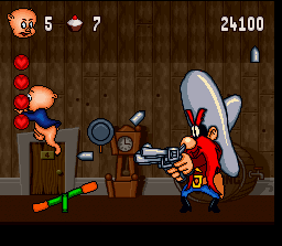 Porky Pig's Haunted Holiday screenshot 5 for Super Nintendo